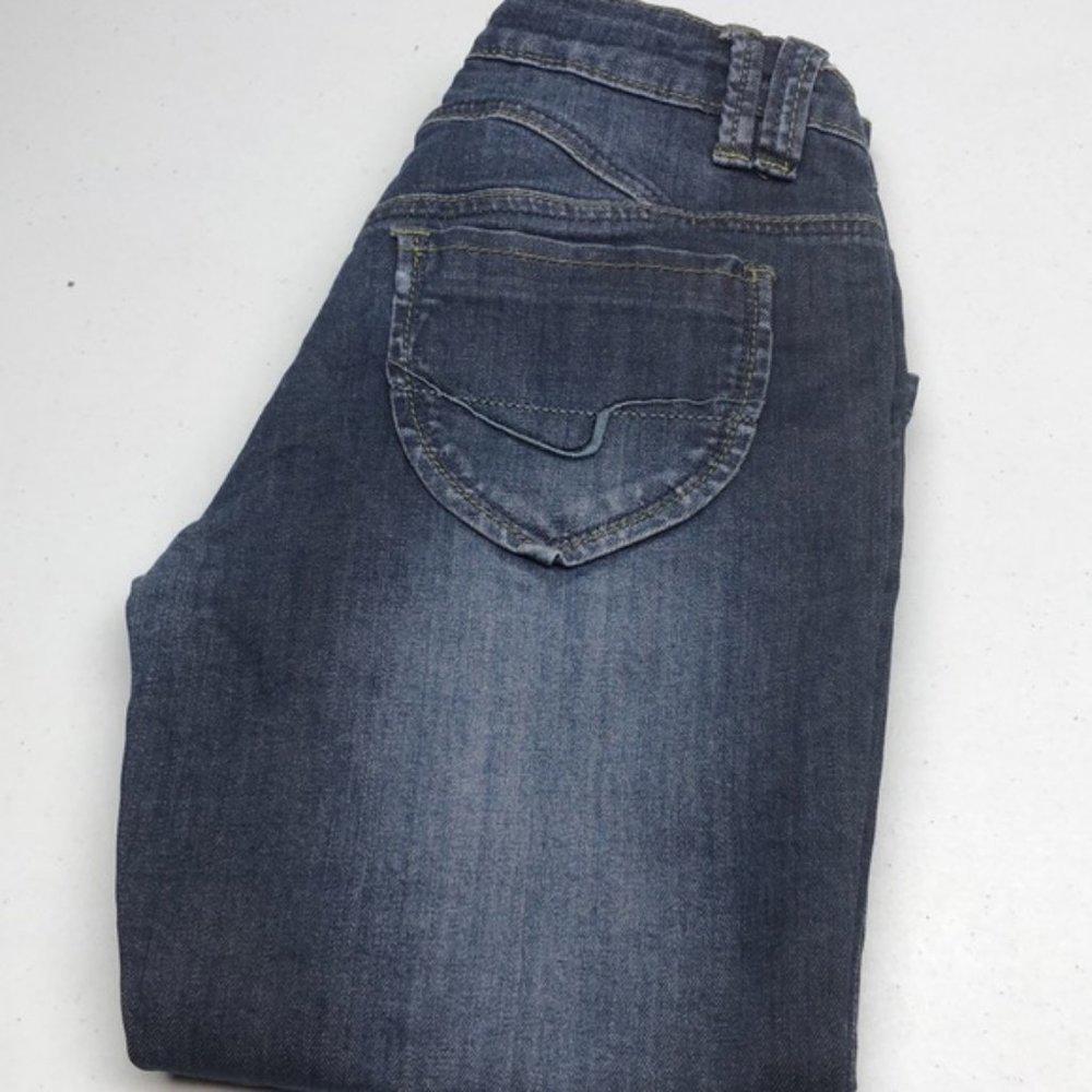 PREMIUM MAX SLIM STRAIGHT JEANS 8/29x32 ZIP CHANGE 😎
